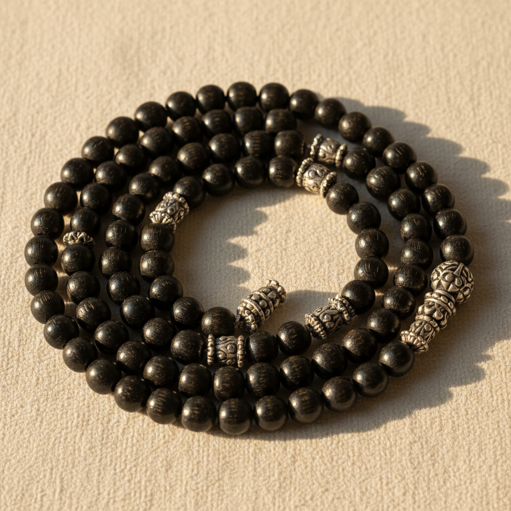 Karungali Mala (Silver)